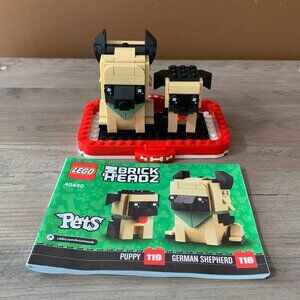 Lego 40440 Brick Headz German Shepherd